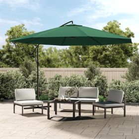 Cantilever Umbrella 137.8" Green