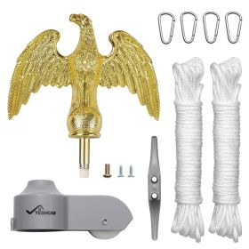 Flagpole Repair Parts Kit with Eagle