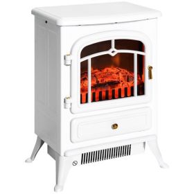 750W / 1500W 22" Electric Fireplace (Color: as picture)